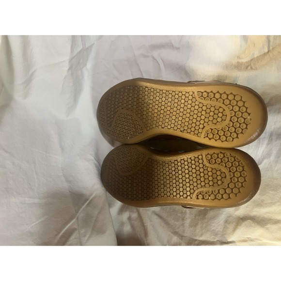 Y2K Fluevog Men's Sneakers Soll Circa 2007 Leather Shoes Beige Blue Size 6/7 - Picture 8 of 10